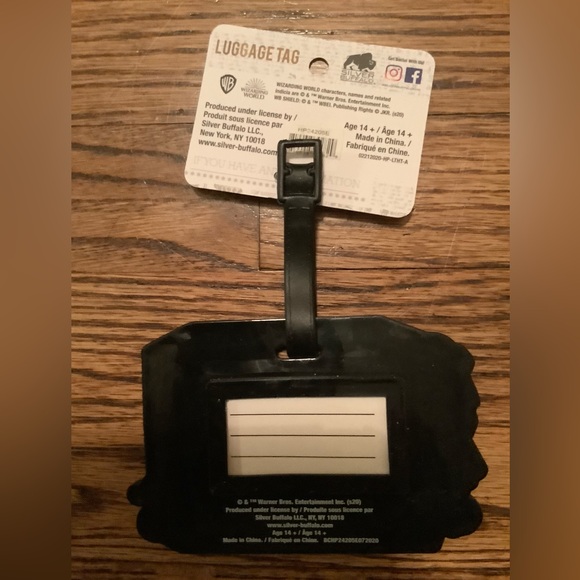 NWT Harry Potter Wizarding World Luggage Tag - Picture 5 of 8
